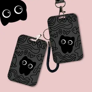 NAMETAG CAHOL ID CARD HOLDER KUCING CAT TEMPAT KARTU PHOTOCARD PHOTO CARD