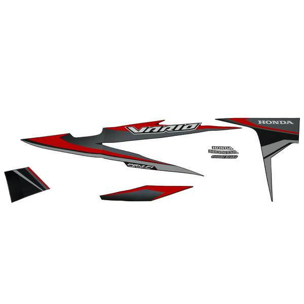 Gambar Sticker Body Set Kanan Hitam STD Honda Vario 110 eSP 871X0K46NA0ZAR - Hitam, Sticker Body dari Honda Cengkareng Kota Tangerang Tokopedia