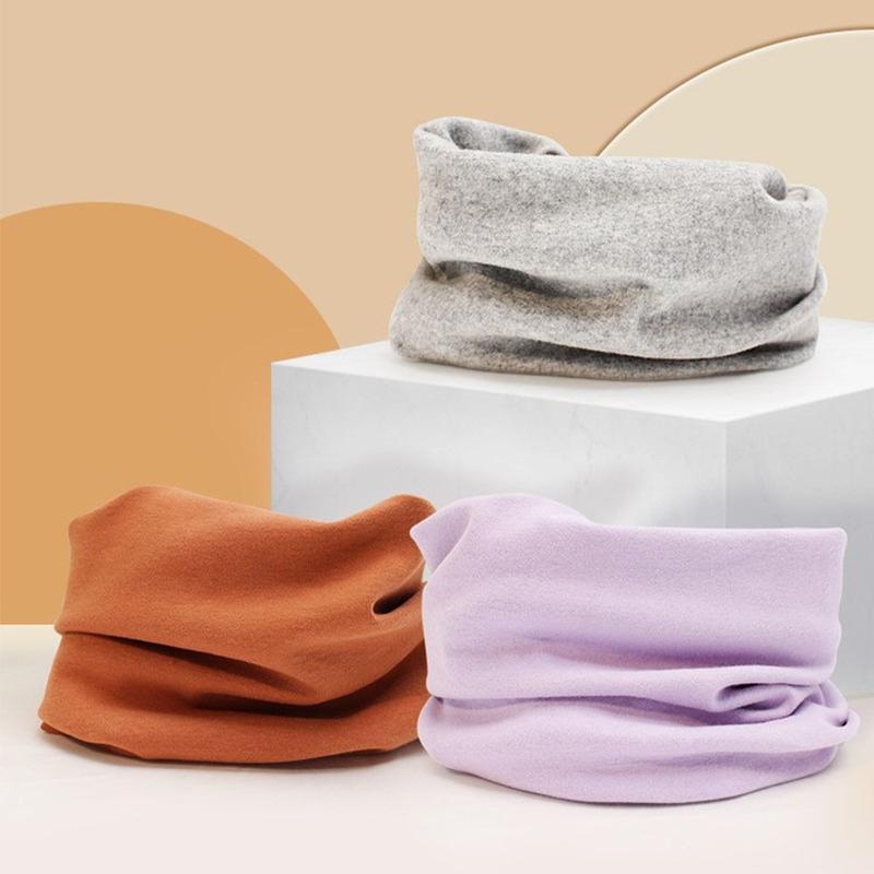 Product Introduction of 1-12 Years Old Winter Cotton Kids Winter Scarf Cashmere Elastic Knitted Scarves Cute Windproof Children Neck Warmer for Baby Boys Girls 16