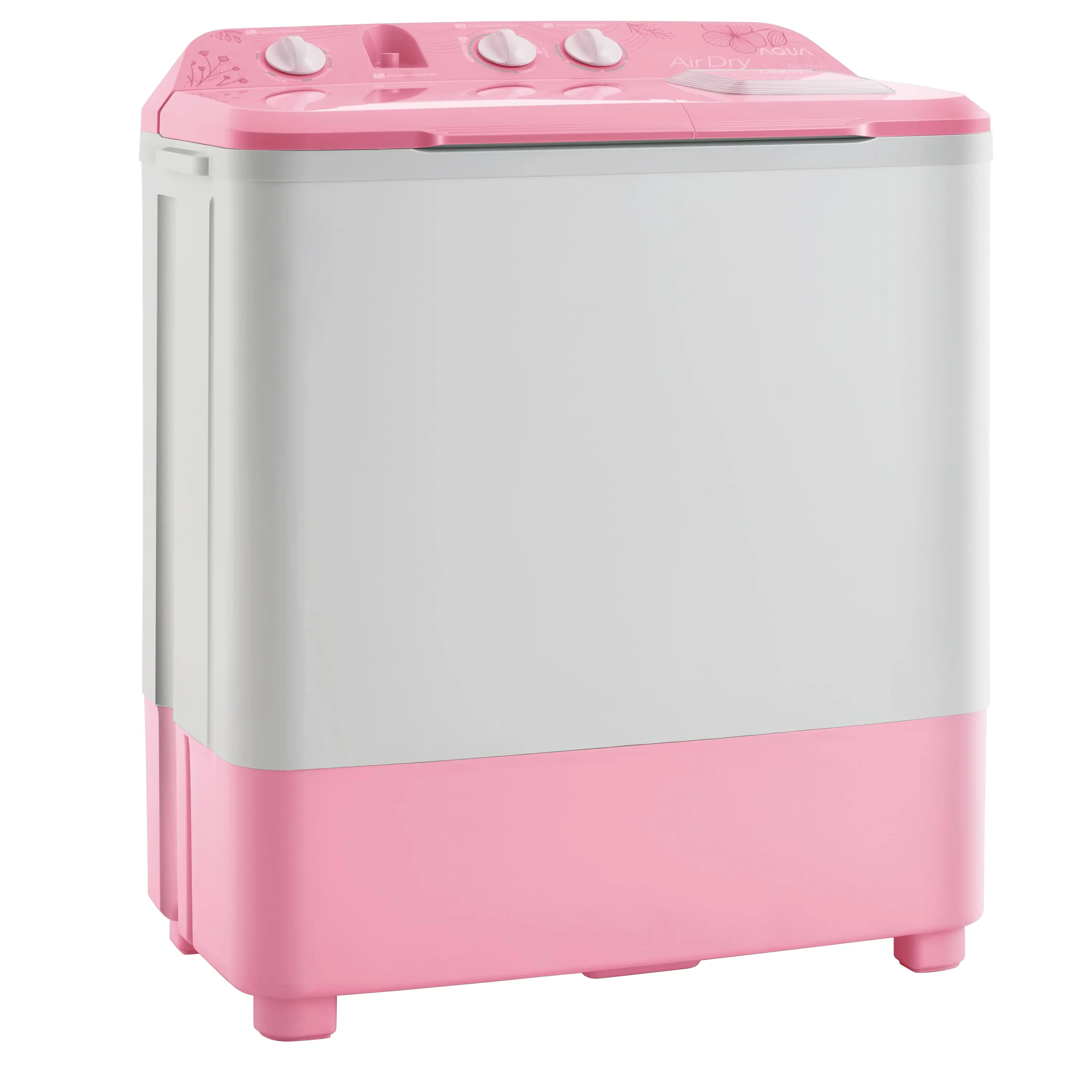 MESIN CUCI AQUA 7 KG QW-781XT/761XT(GR/PK) BIRU/PINK/HIJAU HIJAB SERIES AIRDRY FREE ONGKIR (JABODETABEK)