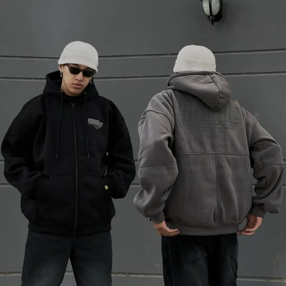 ⚡️HÀNG CAO CẤP⚡️Áo Khoác hoodie zip Pandax nam nữ local brand bigsize form rộng chất nỉ chân cua dày dặn cặp đôi Menswear
