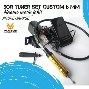 Bor Tuner Costum Motor Mesin Jahit / Bor Tangan / Grinder Set