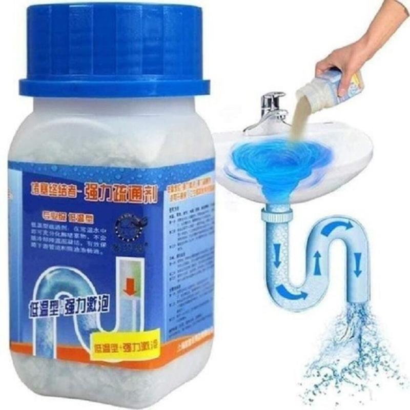 Bột Thông Cống,Bồn Cầu,Lavabo Cực Mạnh - Thông Tắc Bồn Cầu Nhanh Chóng Thế Hệ Mới 1