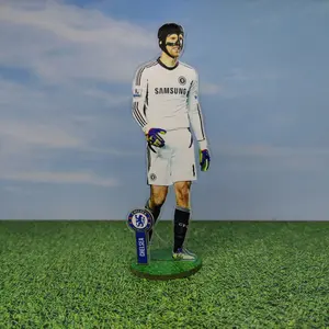 Standee Action Figure Petr Cech Legenda Pemain Sepak Bola Chelsea FC