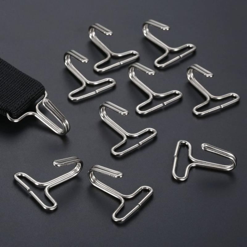 XIA SHEN DIY Metal Triangle Straps Fastener Shower Curtain For Hanging Auto Parts S Hooks Hanging Buckles Car Seat Cushion Hook 1