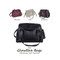 Gambar GlowShe ANUVA BAG | Top Handle Bag Tas Selempang Wanita Premium Women Sling Bag Shoulder Bag - Dark Brown dari GlowShe Bags Kab. Sidoarjo 5 Tokopedia