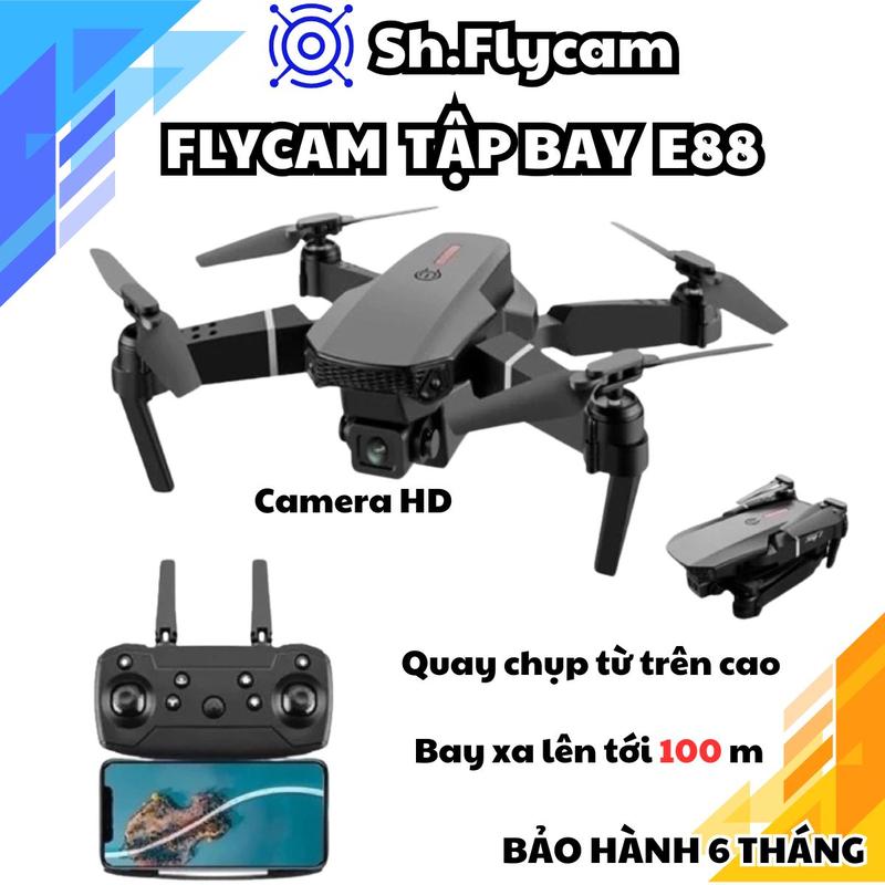 Máy bay Flycam E88 Pro,Drone camera kép HD điều khiển ứng dụng,Thích hợp cho người mới tập luyện