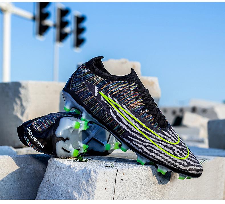 Product Introduction of In Stock Long Nail Broken Nail Football Boots Youth Soccer Shoes Men and Women Same Style More than Sneaker Human Made Sneakers Men and Women Soccer Shoes GT Soccer Shoes Outdoor Non-Slip Soccer Shoes Straight Hair 5