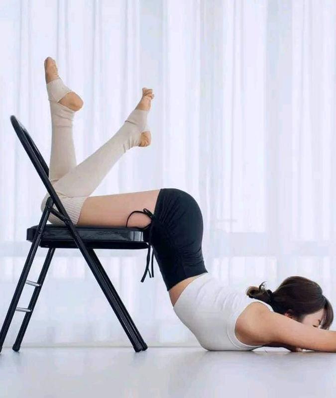 Ghế Trợ Lực Yoga - Ghế Tập Chuyên Dụng Đa Năng  - Ghế Không Cầu (Tấm Tựa Lưng)