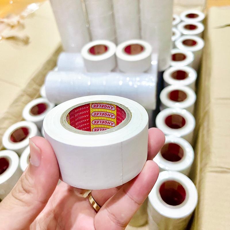 Hồng Sơn GK | Combo 5 Cuộn Băng Keo Thể Thao Nano 3cm Trắng Nhám