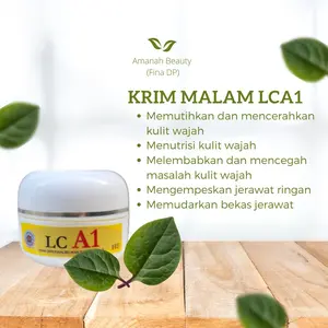 KRIM MALAM LCA1 AMANAH BEAUTY SKINCARE Muka Wajah