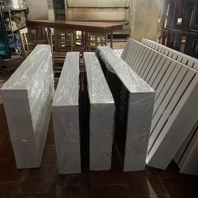 Giường pallet gỗ quế cao 20cm 5