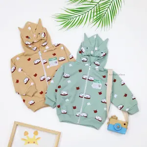 FAWA | Jaket Baby Jolly uk 0-12 Bulan / 0-6 3-6 6-12 Month Baju Anak Laki Laki Perempuan 1 Tahun Premium Bayi Kancing Fashion Hoodie