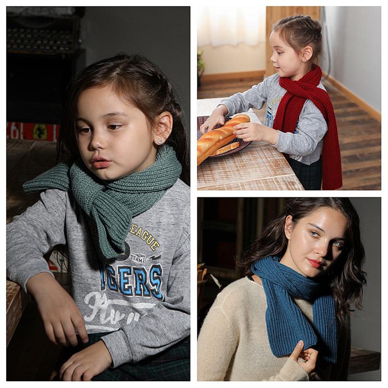 Product Introduction of Autumn And Winter Children's Warm Scarves Thickened Scarves For Boys Girls Baby Knitted Scarf Children Neck Collar Keep Warm 20