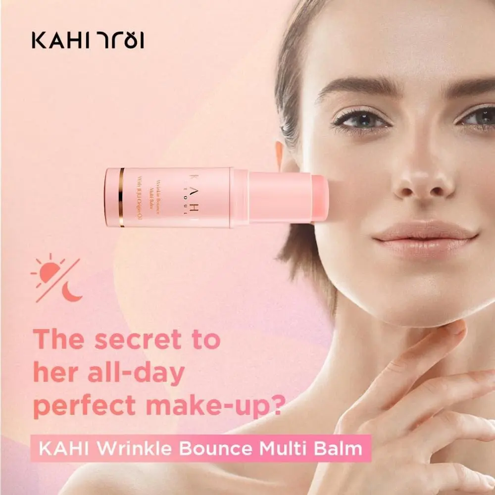 Multifunctional Multi Balm Stick Moisture Balm Stick Gleam Glamour Magic Wrinkle Bounce Moisture Balm Firms Skin Reduces Wrinkles Anti Wrinkle Stick Woman
