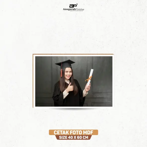 Cetak foto wisuda tempel didinding free pengait ukuran Big Size | Hadiah wisuda | Hiasan Dinding | Kado Wisuda | Modern Dipasang di Dinding 0