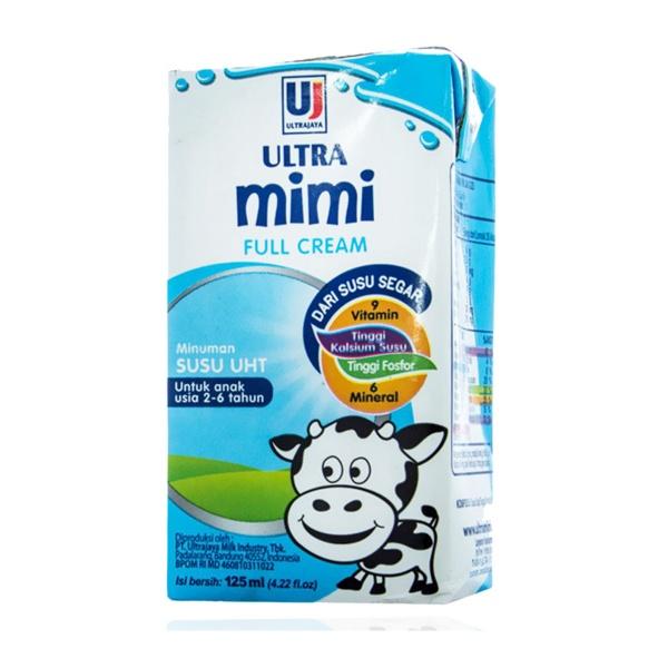 ULTRA MIMI FULL CREAM 125 ML TETRAPACK - Shop | Tokopedia