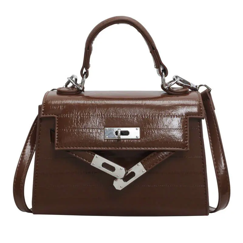 TÚI SZ 19 DA BÓNG Túi xách nữ da PU trơm sz 19 dáng cao - Da bóng sz 19 - 6002 Bag 2