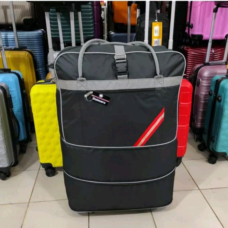Tas Pakaian Jumbo Daimaru Expand 2 Kali dengan Roda Tinggi 70cm - Mudik Travel 2