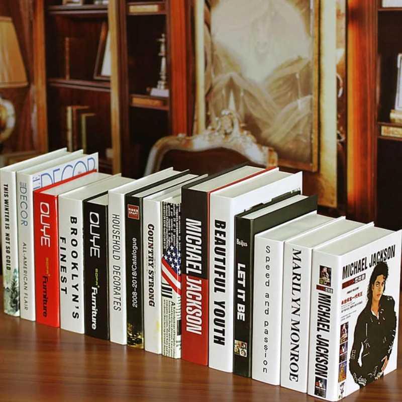 VILEAD Buku Palsu Pajangan Penyimpanan Barang Dummy Book Organizer 6