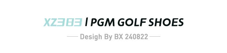 Product Introduction of [PGM] Golf Shoe Summer Women's Shoes Waterproof Knob Women's Sports Shoes Non-Slip Shock-Absorbing Lightweight Nail-Free Shoes Xz383 30