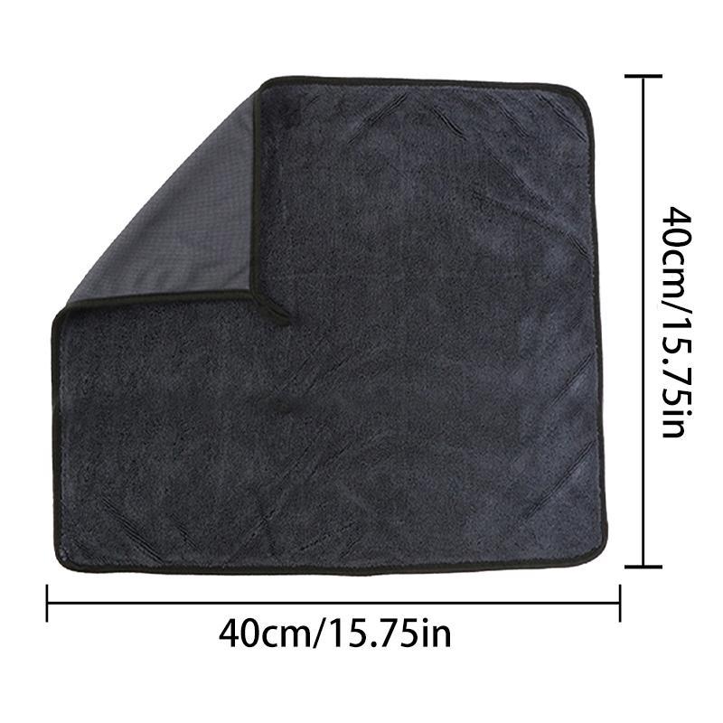 Product Introduction of Car Washing Towel, 1 Count Soft Fluffy Car Cleaning Cloth, Car Glass Cleaning Wipe, Car Window Cleaning Rag, Universal Portable Car Washing Accessories, Microfiber Cloth, Detailing Products 22