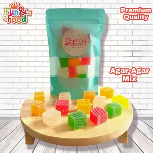 Fun&Food Agar-Agar Kering Premium Warna Warni