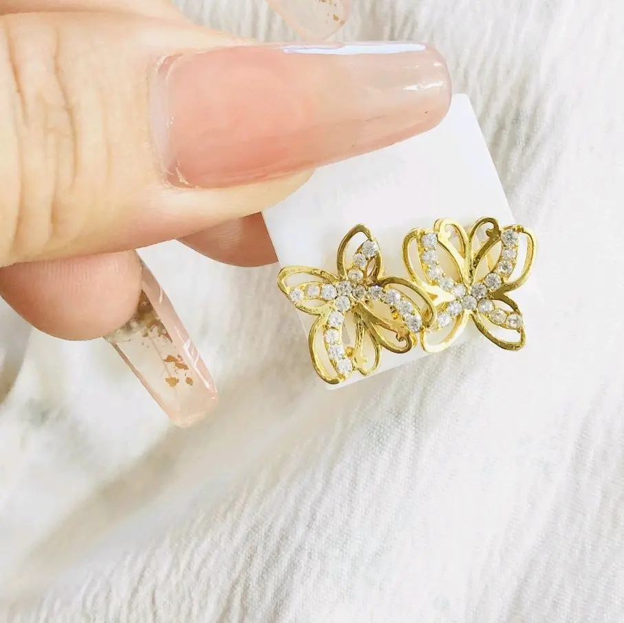 Bông tai hồ điệp siêu xinh women