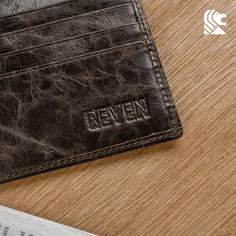Reven Leather Dompet Panjang Pria Baraka Long Wallet Model Kekinian 5