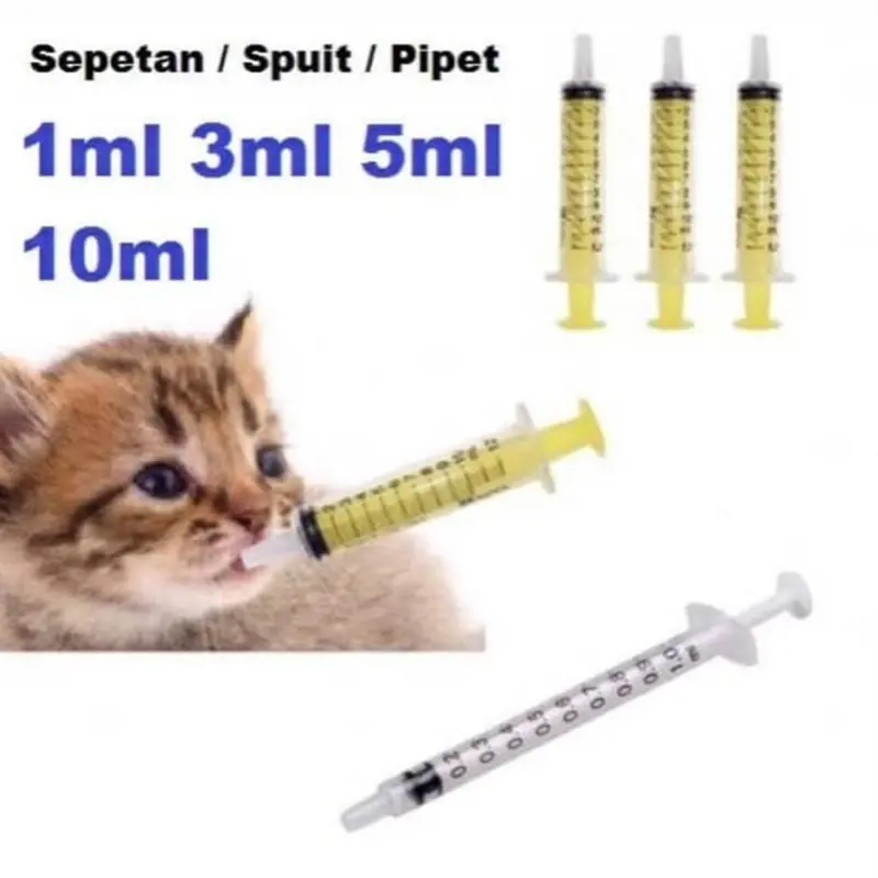 Pet Medicine syringe/ pipet/ spuit/ untuk anjing kucing 0