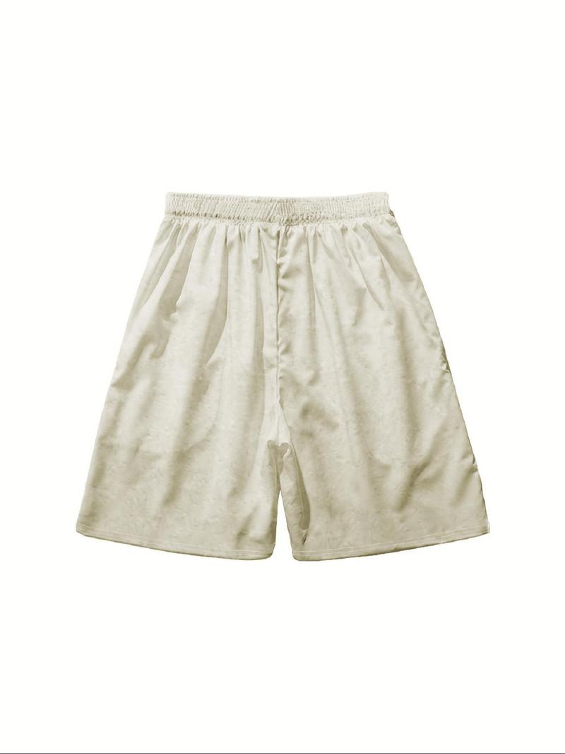 Product Introduction of Men's Tribal Print Drawstring Waist Shorts, Regular Fit Casual Pocket Beach Shorts for Summer, Fashion Men's Bottoms for Daily Wear 2