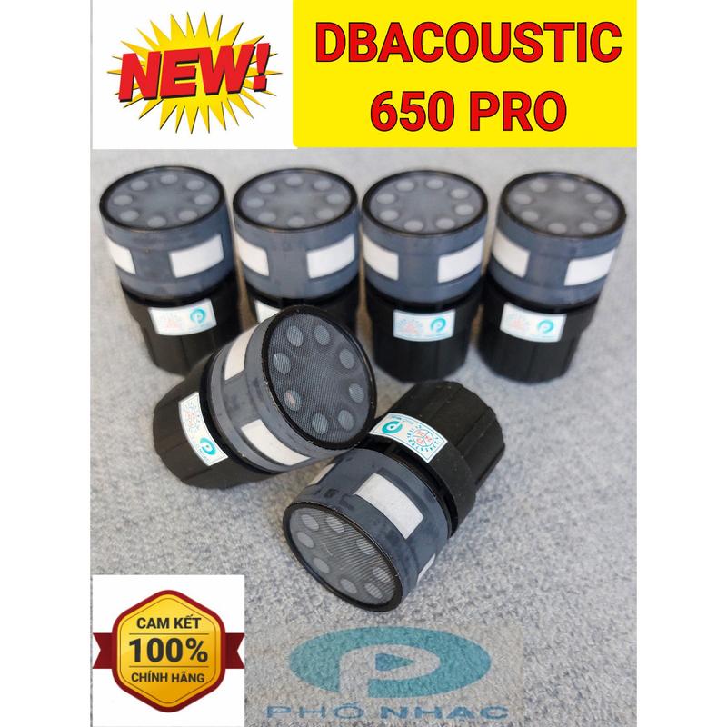 Củ micro DB acoustic 650pro chính hãng, cho tiếng hát mượt mà, tiếng bass dày, độ hút lời mạnh - col db650 pro