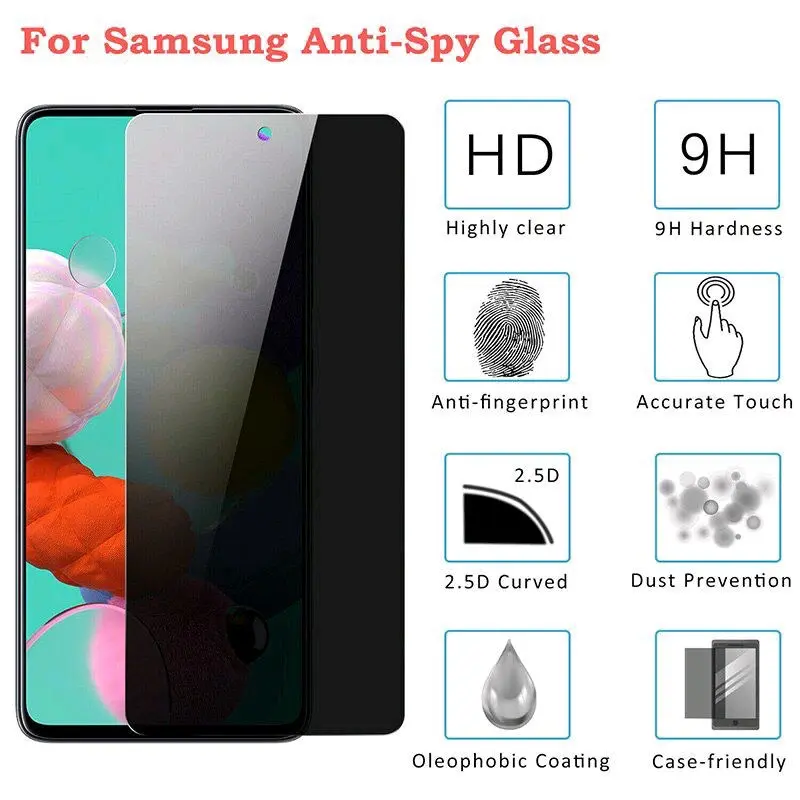 tempered glas anti spy   oppo f11/ f9/ f7/ f5/ f5 youth/ f7 youth/ f11 pro/ f9 pro/ anti gores kaca full layar 4