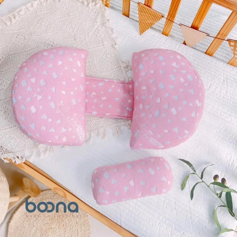 Gối bầu cánh tiên Boonna cho mẹ bầu Kem 4