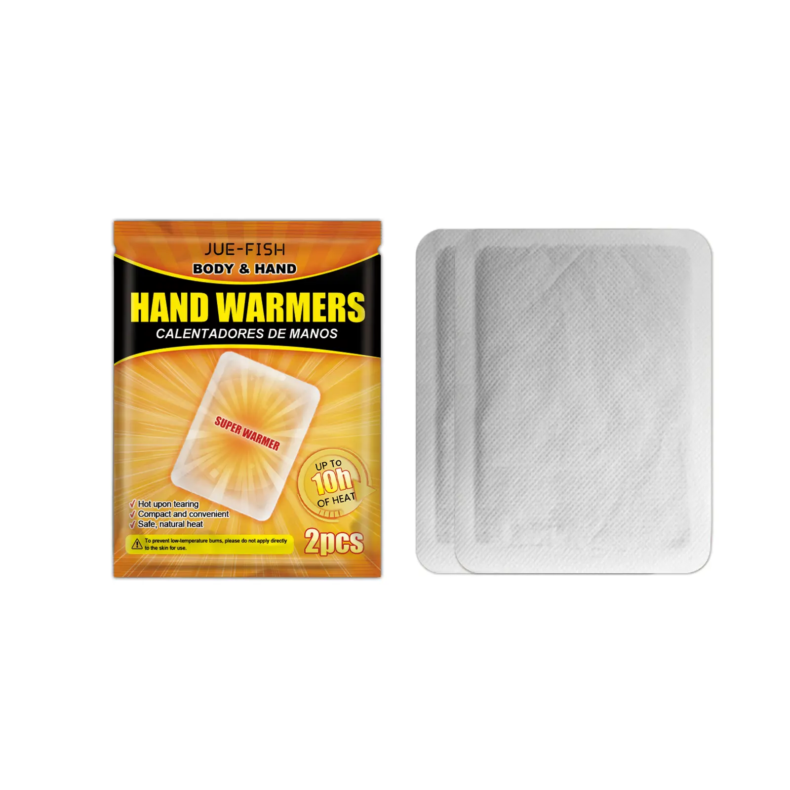 Jue-Fish Warm Sticker Autumn and Winter Warm Wrap Foot Warmer Sticker Winter Cold Ward Warmer Portable Warm Sticker