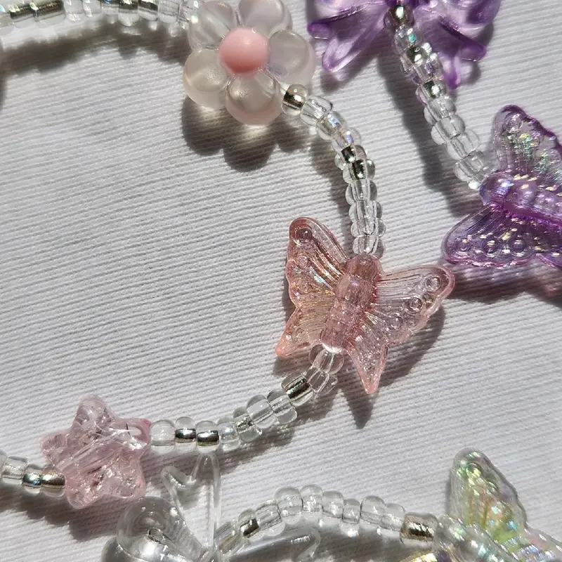 PastelButterfly Ver 2 | Beads Bracelet | Gelang Manik | by Caerulea ID Love 4