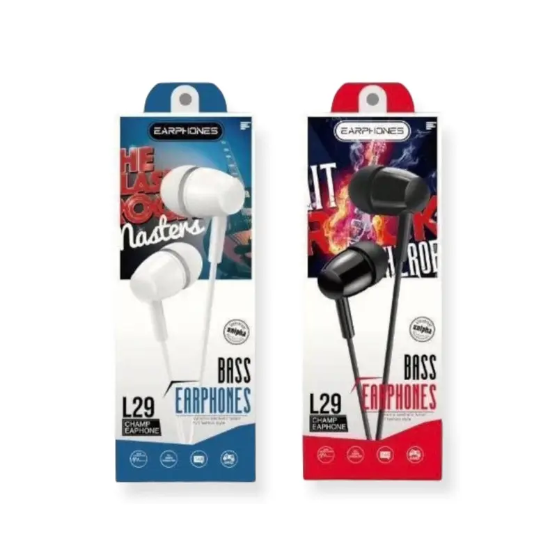 PROMO ADD Headset L29 L 29 Earphone Headphone Handsfree Super Extra Mega Power Bass In Ear Music Sport Stereo Selamat Berbelanja 3