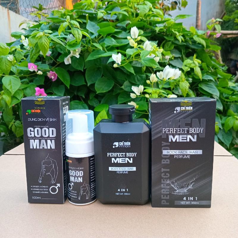 Mua sữa tắm body men 4in1 (350ml) tặng 1chai dung dịch vệ sinh dành cho nam dạng bọt(100ml)