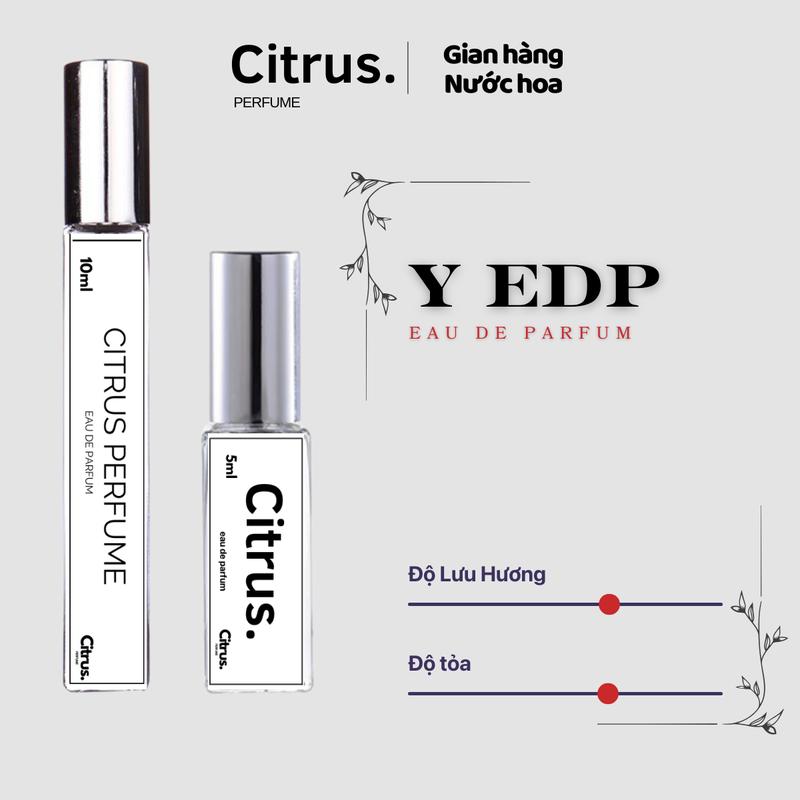 5 10ml Nước hoa nam Nhà Y-sờ-Lờ Y EDP Cosmetic Perfume Xịt Thơm Trà