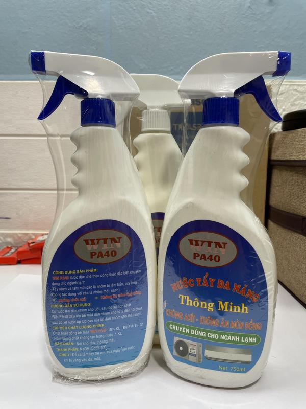 Nước Tẩy Đa Năng WIN( chuyên vệ sinh máy lạnh ...) Chất lỏng Nhà vệ sinh Nhà bếp Chống mỡ Kháng khuẩn Làm Sạch