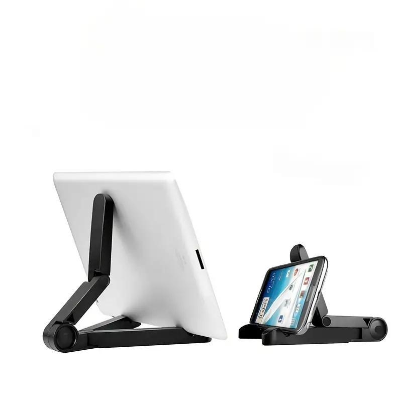 Adjustable Foldable Tablet Stand, Portable Desktop Stand for iPad, iPhone, Samsung & Other Devices, Universal Phone Holder for Home Office, Computer 0