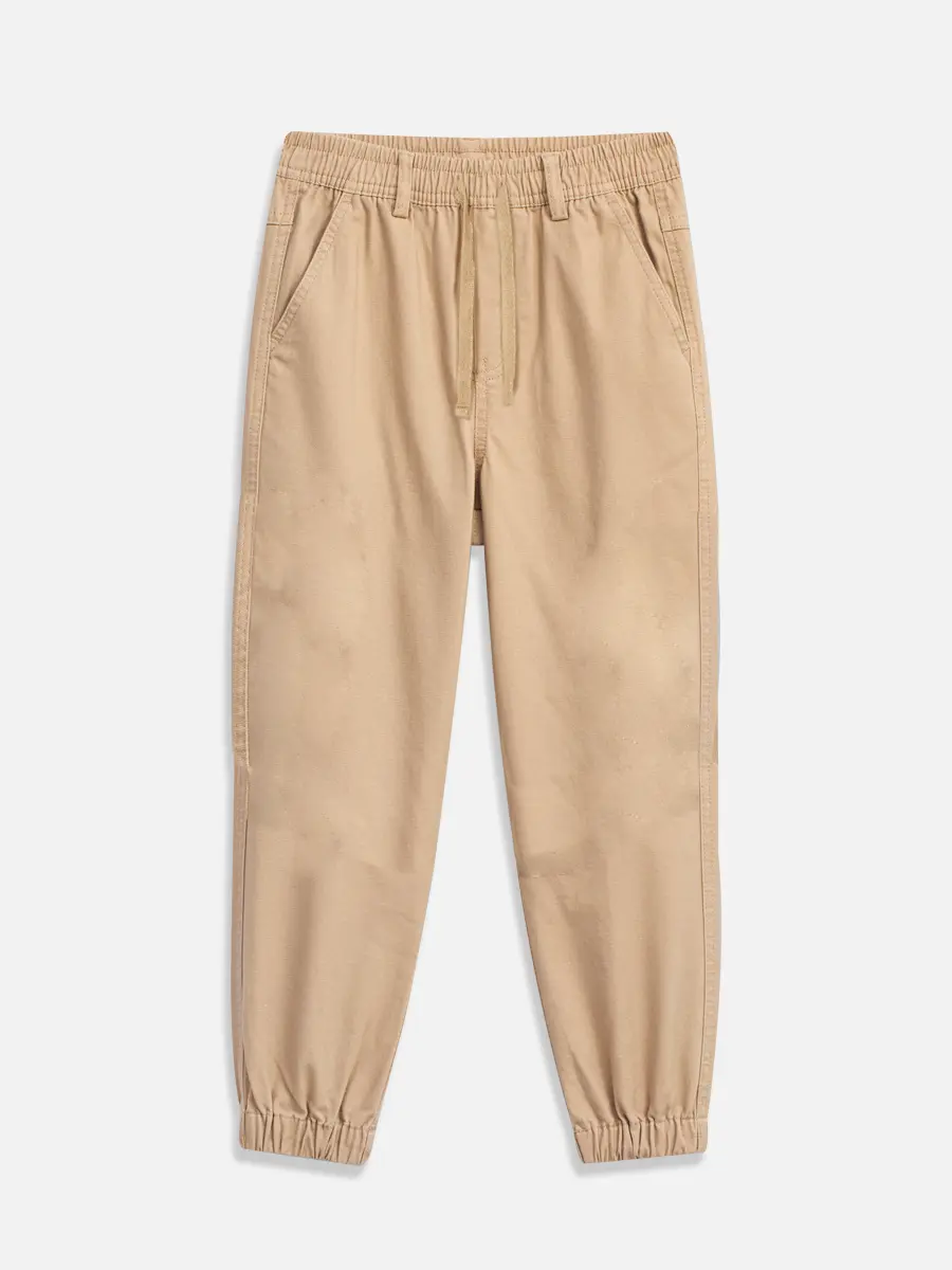 Quần Jogger Kaki Bé Trai ARDILLA Thiết Kế Basic,quần dài kaki Cạp Chun bo gấu Co Giãn Thoải Mái Vận Động Cho Bé 6-17 T   Sport Chạy Bộ