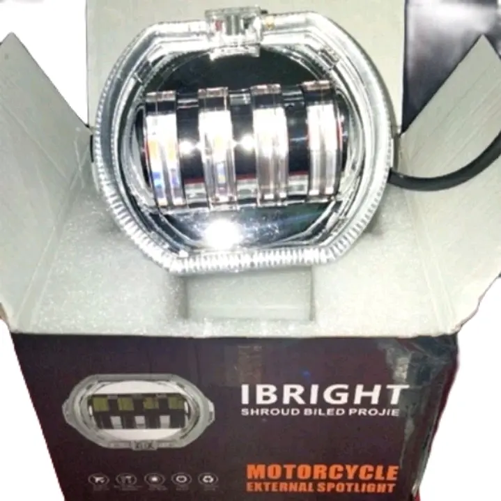 Lampu Utama LED BEAT SCOOPY VARIO NMAX JUPITER VIXION Daymaker BiLED Projie Projector 4 Mata Lensa 8D V12 DM4 Mobil Motor 0