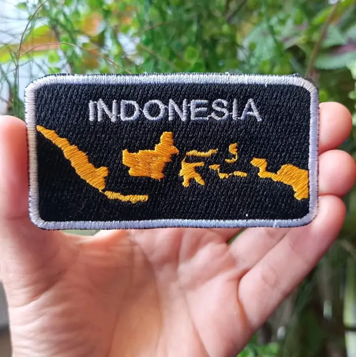patch bordir bendera Indonesia 3
