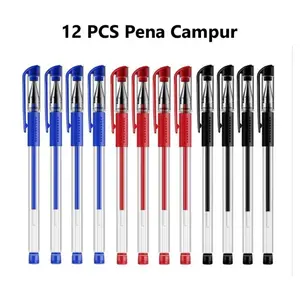 1 LUSIN PULPEN GEL isi 12.pcs PULPEN GEL 0,5 mm Standard Termurah