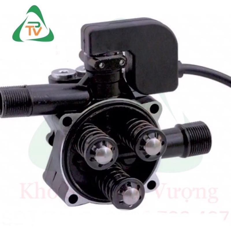 Đầu máy bơm rửa xe mini lõi nhôm (có kèm rơ le điện) 6