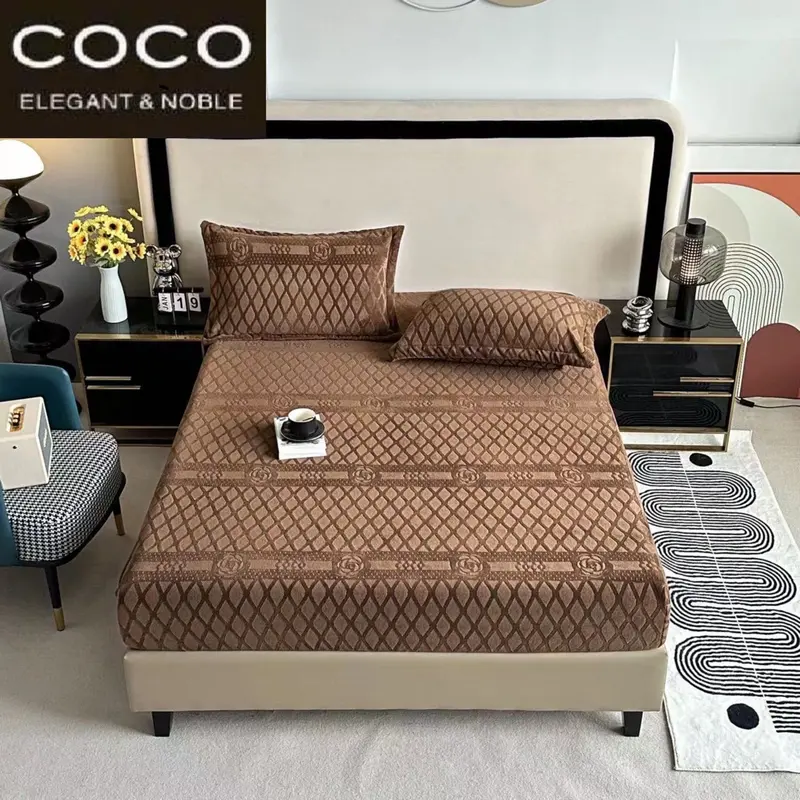 Bộ Ga Gối Nỉ Nhung CoCo( sét 3 món ) 5