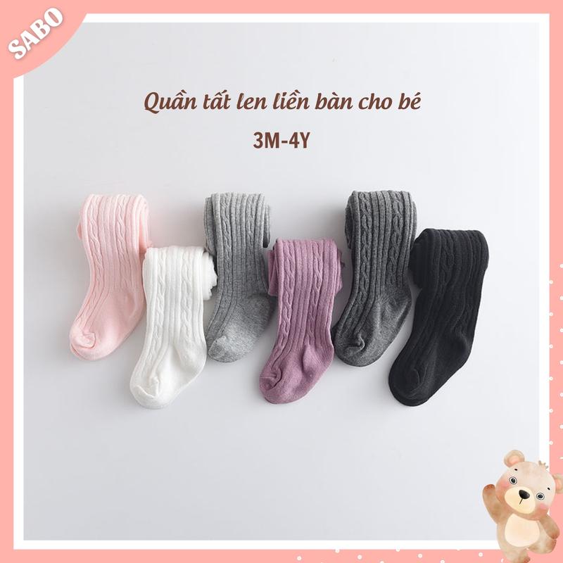 Quần Tất Xuất Hàn Liền Bàn Cho Bé 3 Tháng - 4 Tuổi