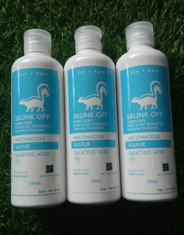 SHAMPOO MICONAZOL PENGHILANG KUTU KUCING DAN ANJING 1