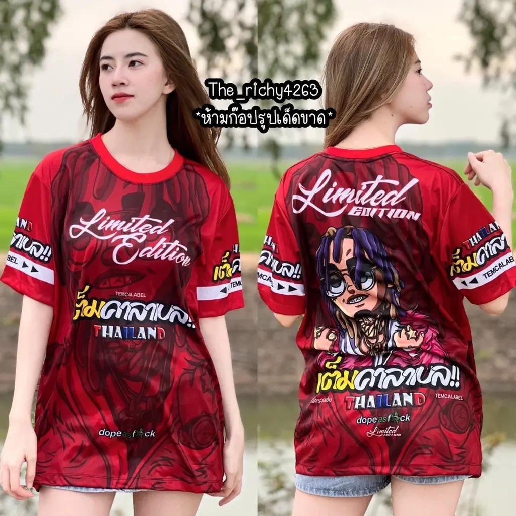 New Summer Team Tops Round Neck T-Shirts Team Rock Style Tops Sweet Printed Shirts